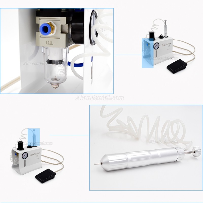 Paralleline 100 Dental Lab High Speed Air Turbine Grinder Precise Engraving Machine